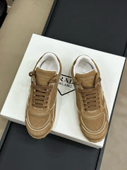 PRA TRAIL FADED SUEDE SNEAKERS CINNAMON