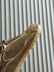 PRA TRAIL FADED SUEDE SNEAKERS CINNAMON