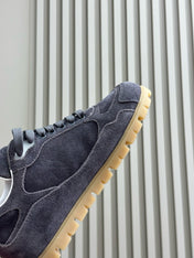 PRA TRAIL FADED SUEDE SNEAKERS CHARCOAL