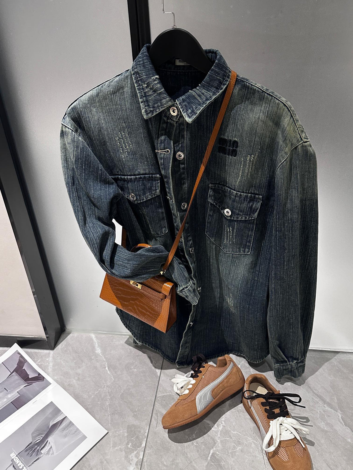 MIUMIU DENIM JACKET STYLE 176