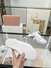 GYMNASIUM SNEAKERS MULES LIGHT GREY SUEDE AND WHITE TECHNICAL FABRIC