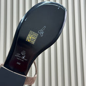 Loro Piana Medium Gray Mindil Sandal In Leather