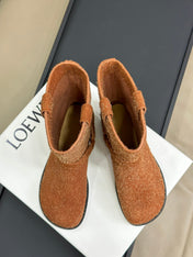 LW CAMPO BIKER BOOT SIENNA SUEDE