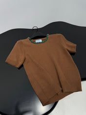 PRADA 25S BEADED CREW NECK SWEATER 314