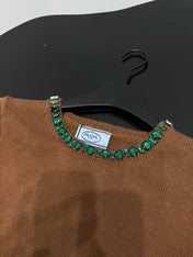 PRADA 25S BEADED CREW NECK SWEATER 314