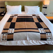 BLANKET 170 CM IN COLORFUL WOOL AND CASHMERE 118341