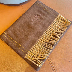 SCARF 180CM CHOCOLATE BROWN CASHMERE