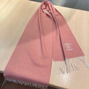 RECTO-VERSO MUFFLER 190 ROSE PINK CASHMERE