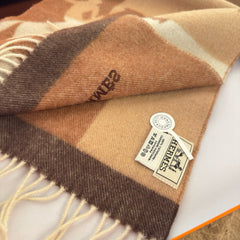 HERMES 25S SCARF 170 IN CASHMERE 854667