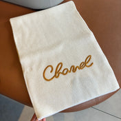 CHANEL 25S SCARF 180 IN CASHMERE 876131