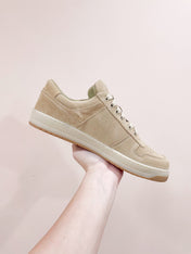 PRA DOWNTOWN PERFORATED SNEAKERS BEIGE SUEDE