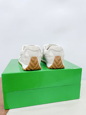 ORBIT SNEAKER IN SEA SALT SUEDE AND TECHNICAL MESH