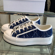 WALK'N PLATFORM SNEAKER DENIM BLUE CANNAGE TWEED