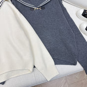 Gucci 25 Knitted Sweater Jacquard Wool Fabric