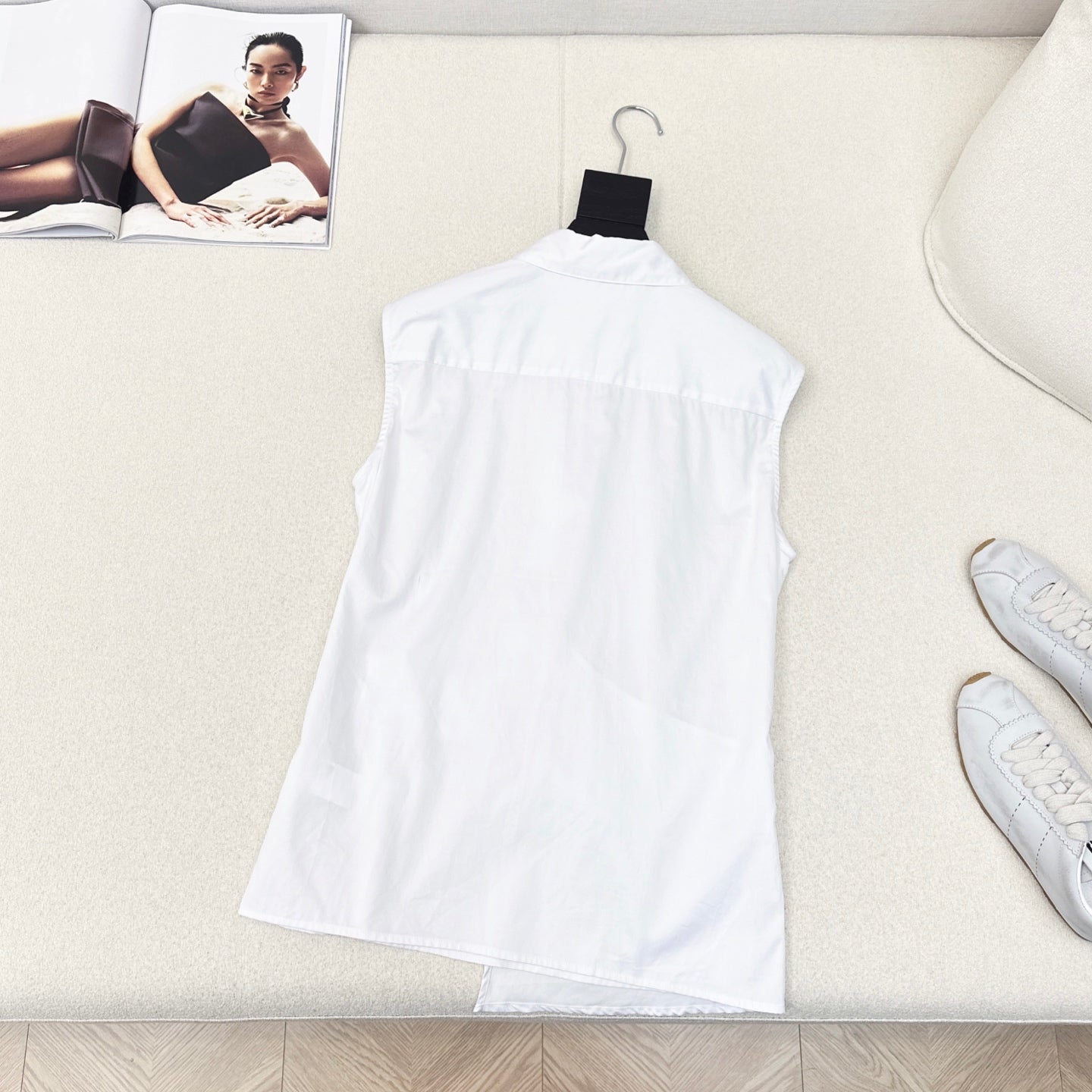 Loewe 25 Sleeveless Shirt Cotton 612246