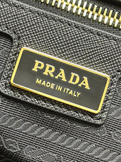 CLASSIC TOTE BAG 43 IN BLACK RE-NYLON FABRIC