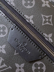 DISCOVERY BACKPACK 38 IN BLACK MONOGRAM ECLIPSE CANVAS AND TAURILLON