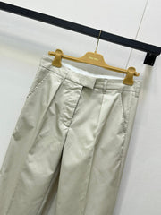 MIUMIU HIGH-WAISTED WIDE-LEG PANTS STYLE 52