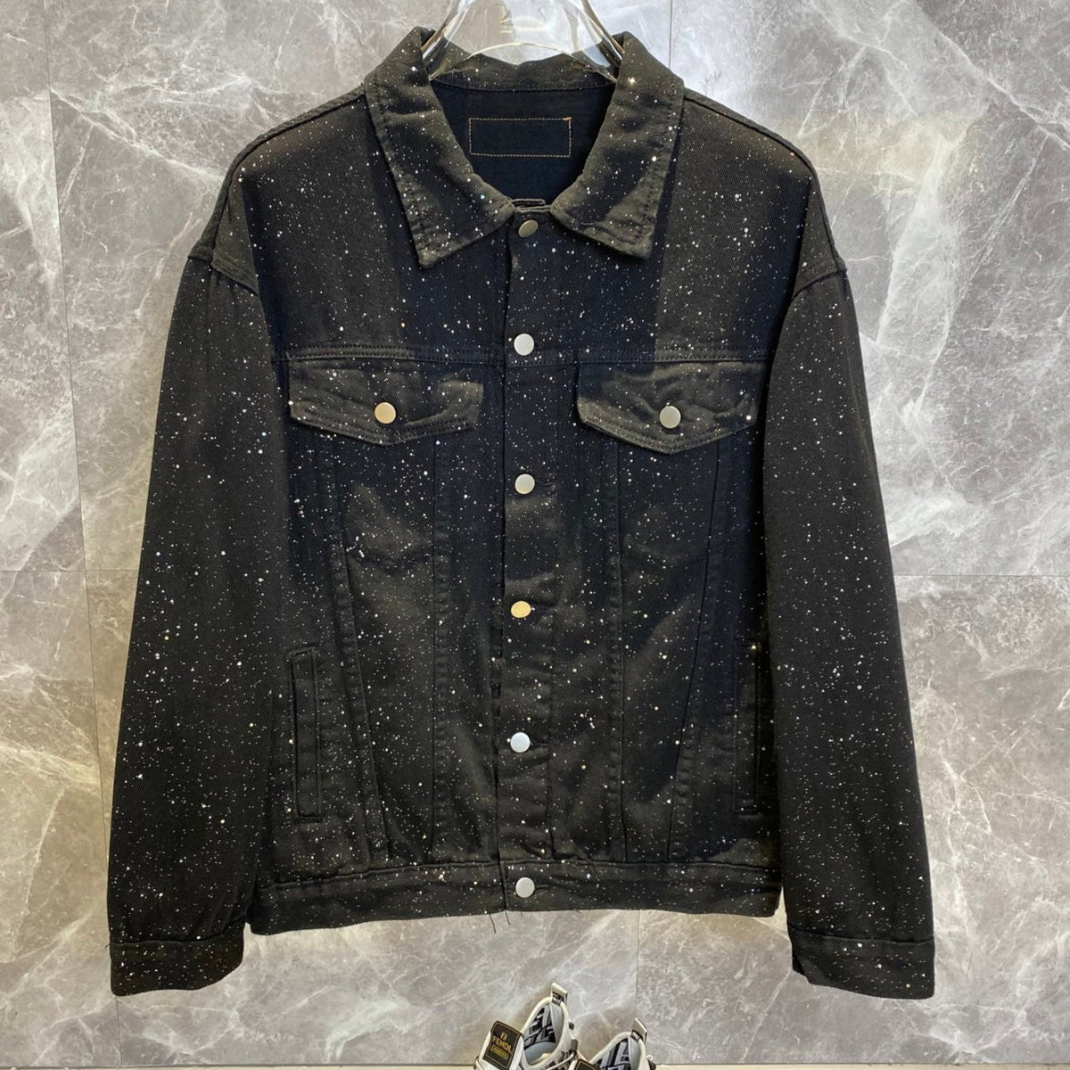 LV BLACK DENIM JACKET 239583