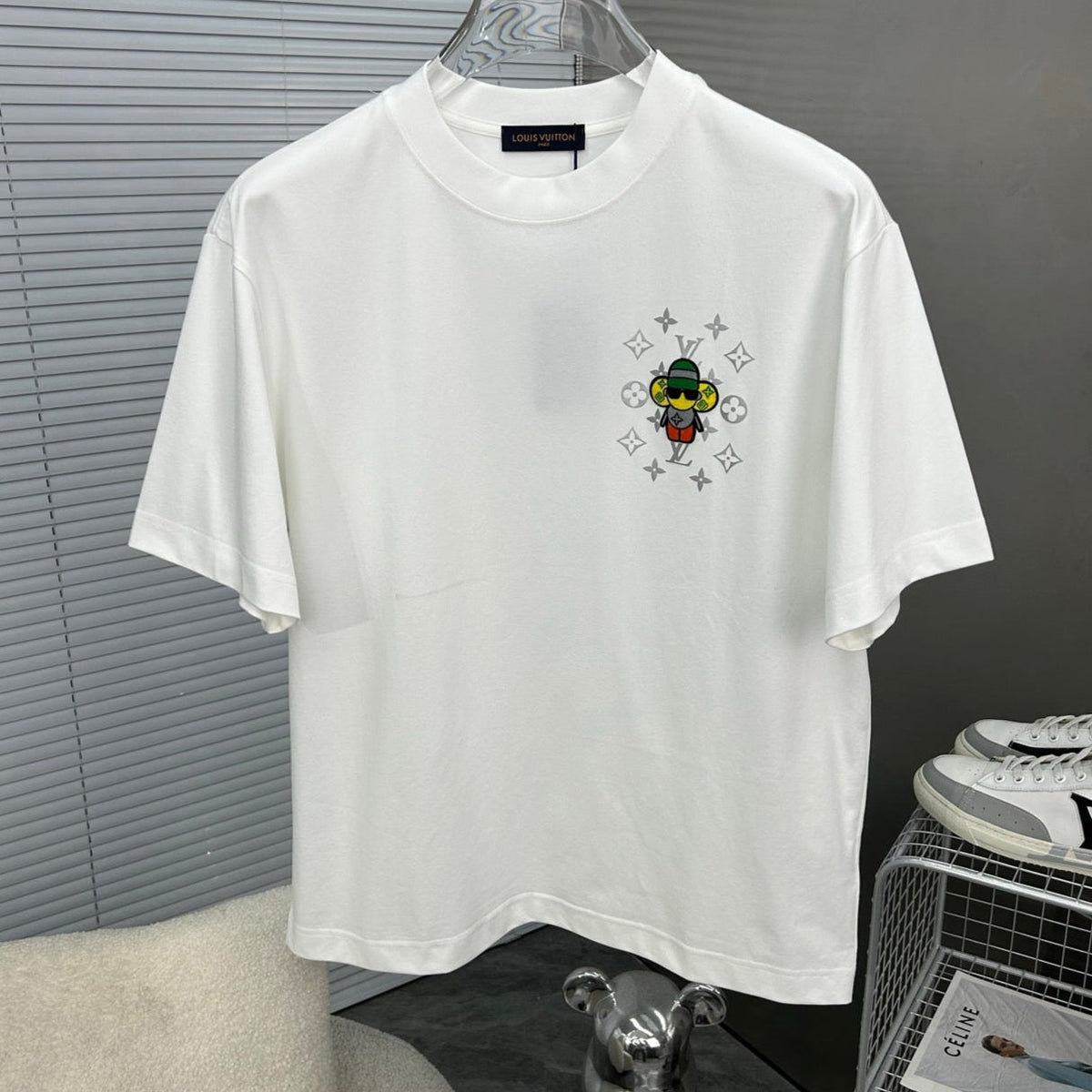 LV WHITE COTTON T-SHIRT 239579