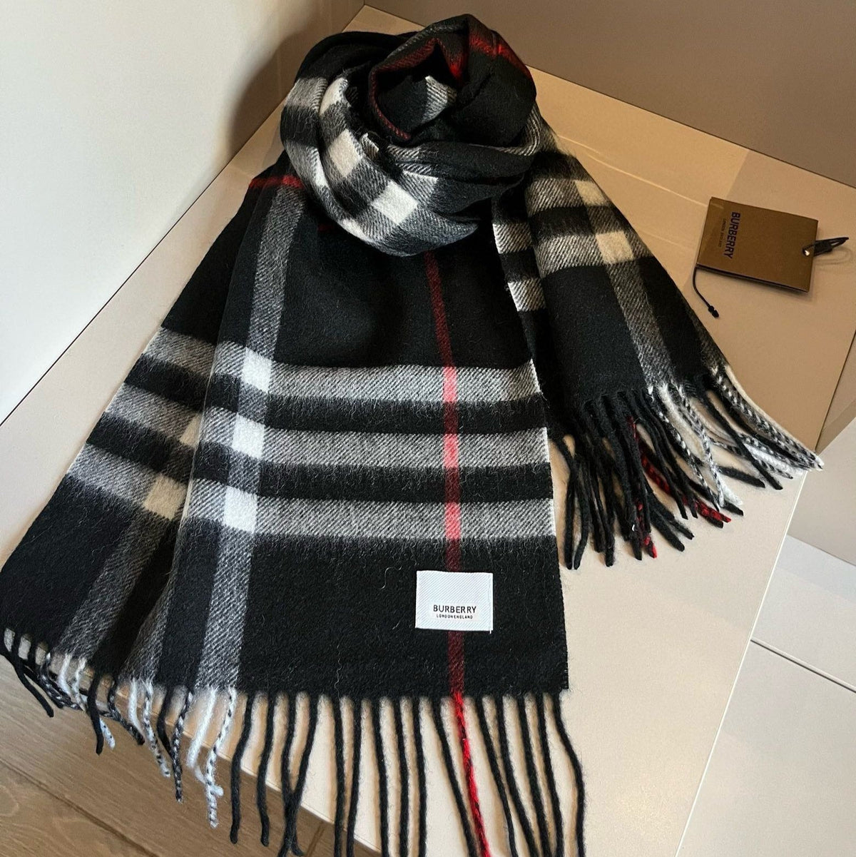 BBR SCARF 180 CM IN CASHMERE 481413
