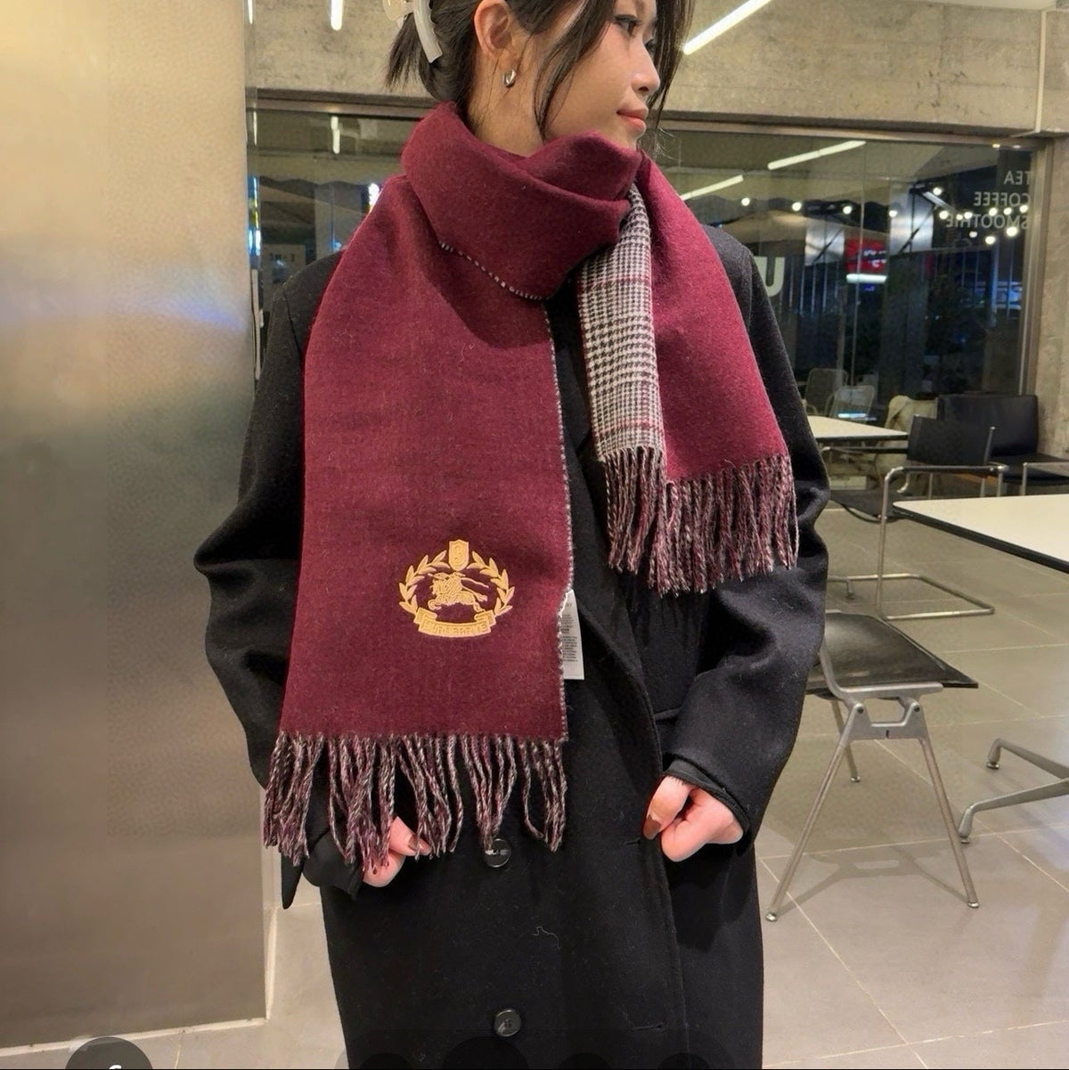 BBR SCARF 180 CM IN CASHMERE 481059