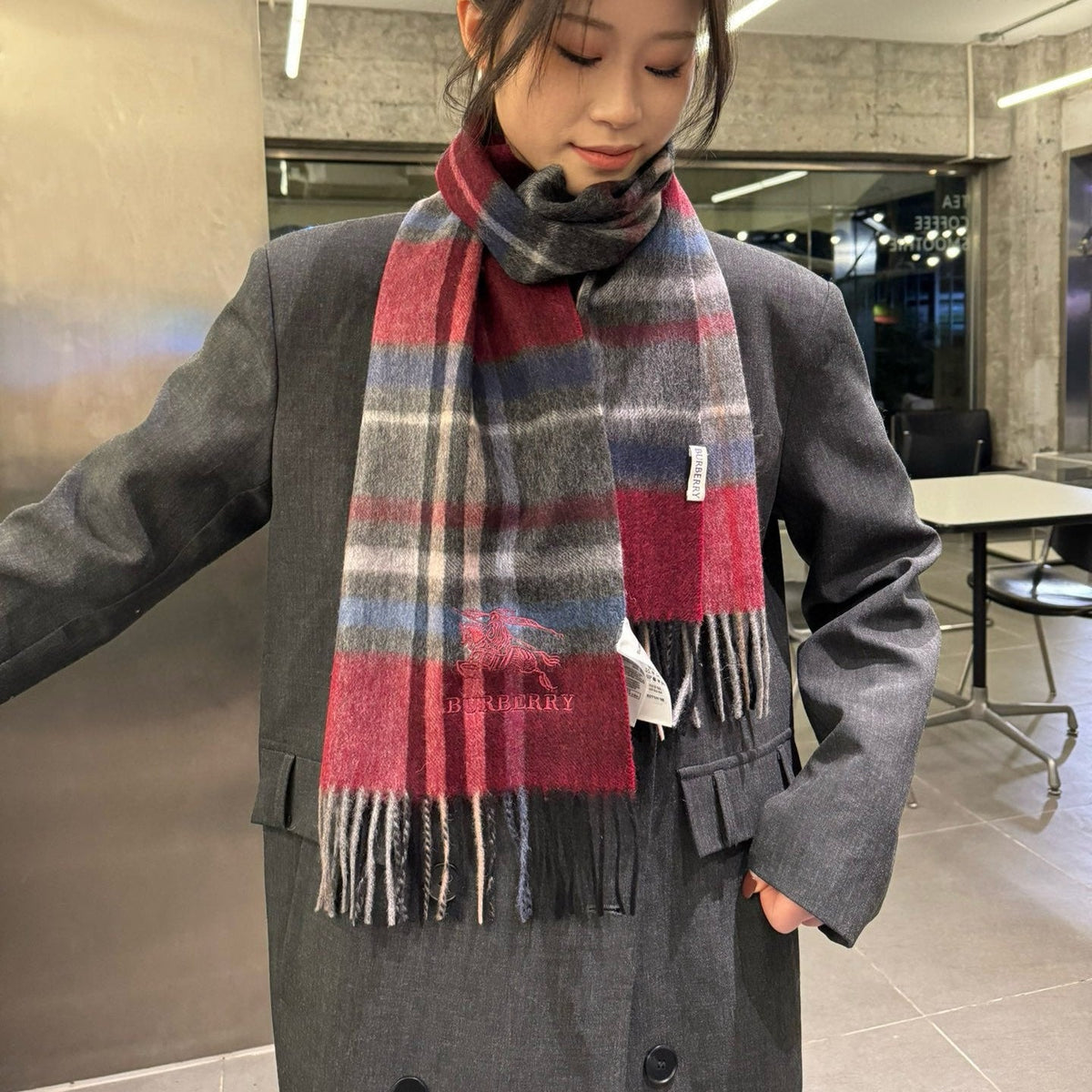 BBR SCARF 180 CM IN CASHMERE 489753