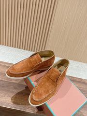 LP OPEN WALK LOAFERS BRIGHT BROWN SUEDE