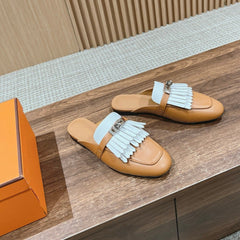 0Z Mule Fringed Bronze