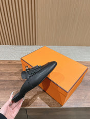 0Z Mule Fringed Black