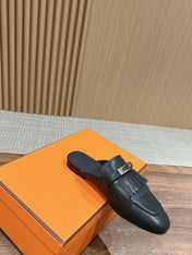 0Z Mule Fringed Black