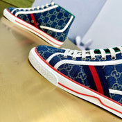 GG TENNIS 1977 HIGH-TOP TRAINER INDIGO CANVAS