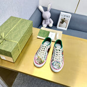 GG TENNIS 1977 TRAINER CANVAS WITH TIGER MOTIF
