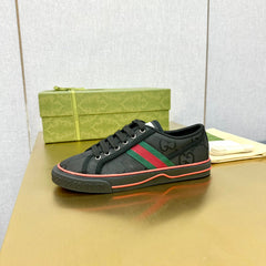 GG TENNIS 1977 TRAINER BLACK CANVAS