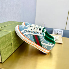 GG TENNIS 1977 TRAINER BLUE CANVAS