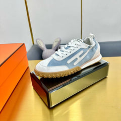 JET SNEAKER IN BLACK SUEDE AND NAPPA LEATHER