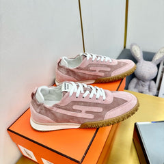 JET SNEAKER IN LIGHT PINK SUEDE