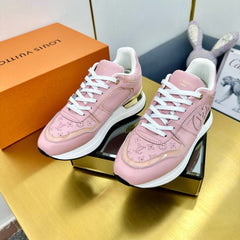 NEO RUN AWAY SNEAKER IN ROSE PINK CALFSKIN