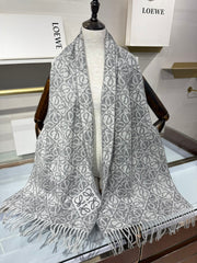 LOEWE 25S SCARF 180 IN CASHMERE WOOL 706574
