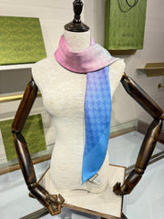 GUCCI 25S SCARF 90 IN SILK 737221