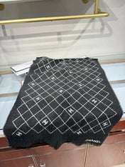 CHANEL 25S SCARF 195 IN CASHMERE 880355