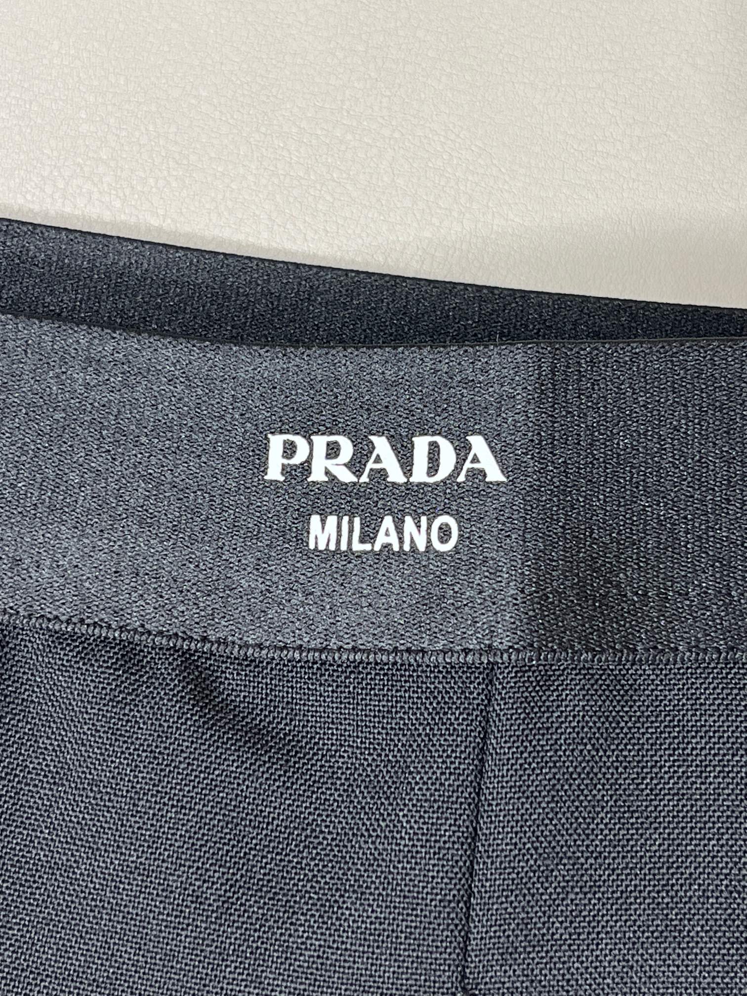 PRADA STRAIGHT-LEG PANTS STYLE 164