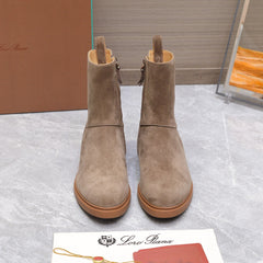 LP 25S KILDA ANKLE BOOT IN TAUPE SUEDE