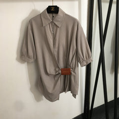 LOEWE SHIRT & STRAIGHT-LEG PANTS SET STYLE 166