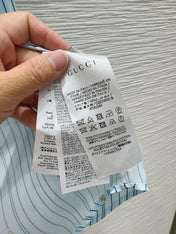 GUCCI LONG-SLEEVE SHIRT AND WIDE-LEG PANTS SET STYLE 15