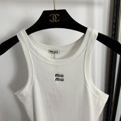 MIUMIU FITTED TANK TOP STYLE 362