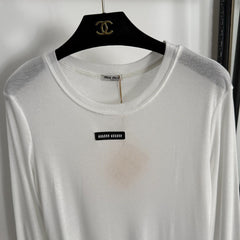 MIUMIU LONG-SLEEVE T-SHIRT STYLE 253