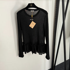 MIUMIU LONG-SLEEVE T-SHIRT STYLE 254