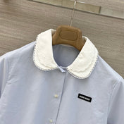 MIUMIU 26S SHORT-SLEEVE SHIRT STYLE 1112