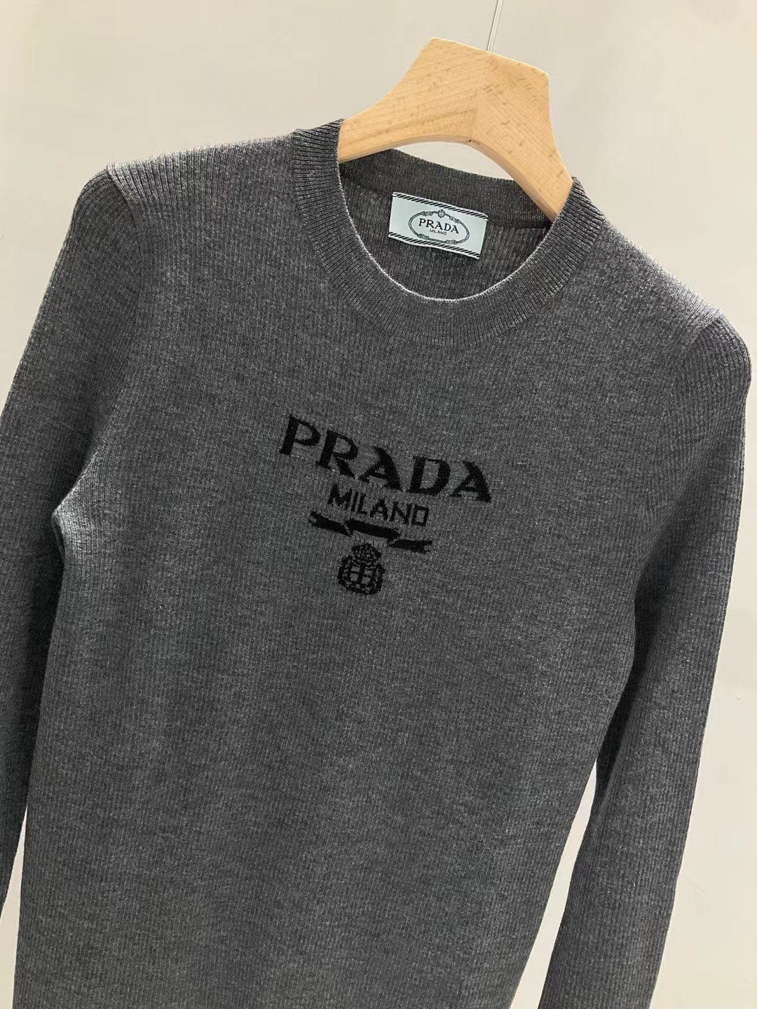 PRADA CREWNECK KNIT TOP STYLE 10